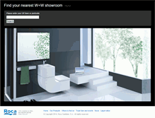 Tablet Screenshot of innovation.roca-showrooms.com